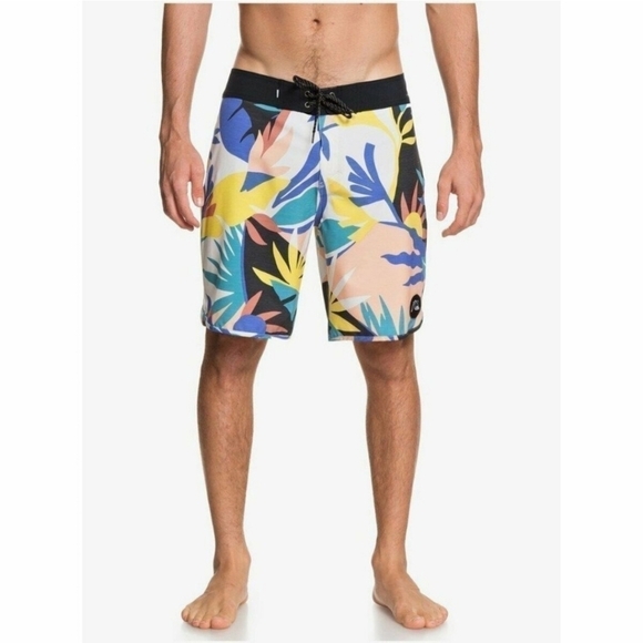Quiksilver Highline Tropical Flow 19'' Size 27 - Picture 1 of 6